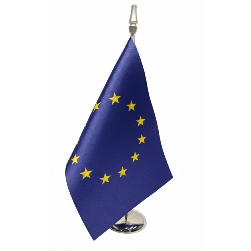 Bandera Unión Europea sobremesa 21x15cm. La Tienda de España
