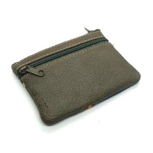 Monedero piel bandera España pequeño mediano verde. La Tienda de España