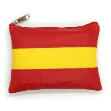 Monedero piel bandera España. - La Tienda de España