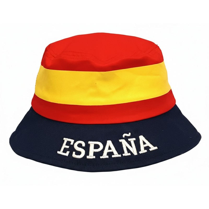 Gorro bandera España bordado. La Tienda de España