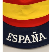 Gorro bandera España bordado. La Tienda de España
