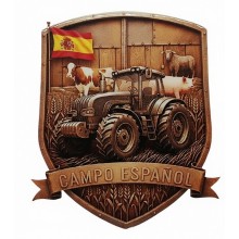 Pegatina Campo Español. La Tienda de España