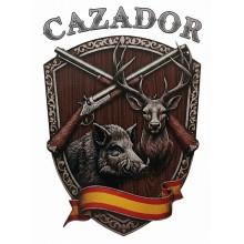 Pegatina Cazador. La Tienda de España