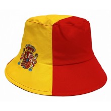 Gorro bandera España escudo bordado. La Tienda de España