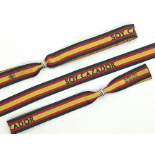 Pulsera SOY CAZADOR bandera España. La Tienda de España
