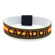 Pulsera elástica Cazador bandera España. La Tienda de España