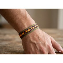 Pulsera elástica Cazador bandera España. La Tienda de España