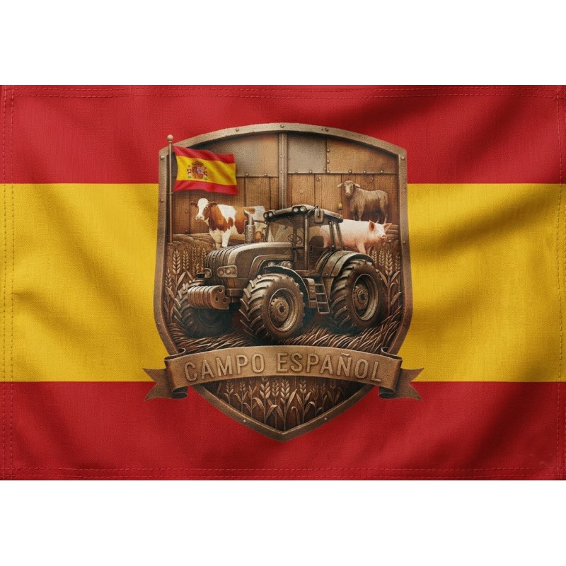 Bandera España Campo Español. La Tienda de España