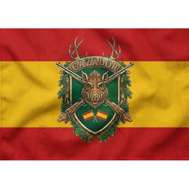 Bandera España Cazador. La Tienda de España