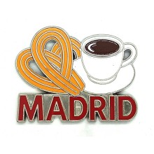 Imán Madrid Chocolate con Churros. La Tienda de España