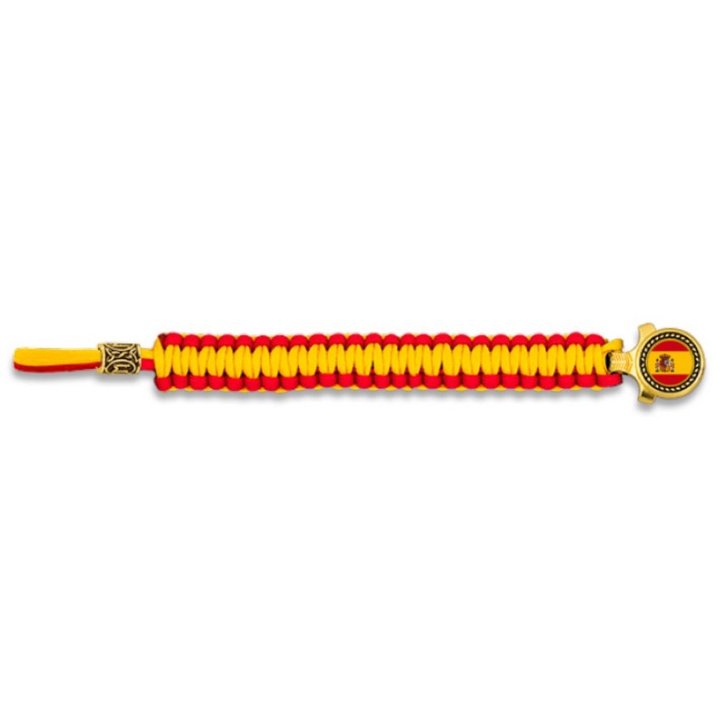 Pulsera paracord bandera España. Modelo 39440. La Tienda de España