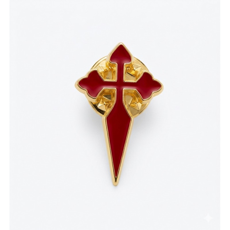 Pin Cruz de Santiago. La Tienda de España