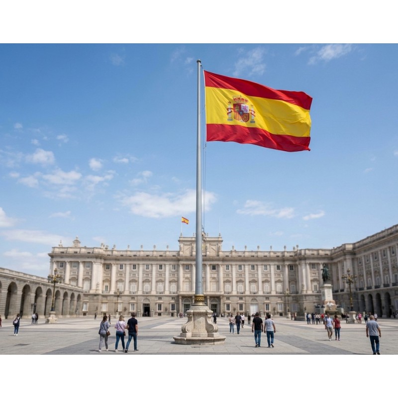 Bandera España oficial 6,6x4,43 metros (tipo 1) - La Tienda de España