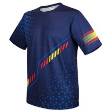 Camiseta técnica España azul marino. La Tienda de España