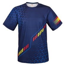 Camiseta técnica España azul marino. La Tienda de España
