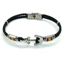 Pulsera ancla bandera de España. La Tienda de España