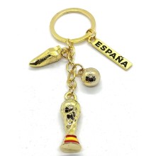 Llavero España Copa del Mundo medallas. La Tienda de España