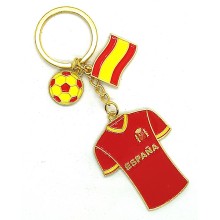 Llavero camiseta fútbol España. La Tienda de España