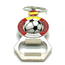 Llavero balón España con abridor. La Tienda de España