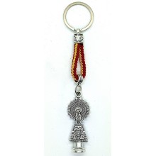 Llavero Virgen del Pilar bandera España. La Tienda de España
