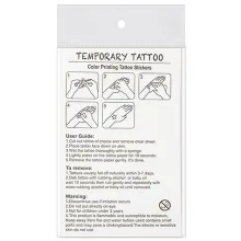 Tattoo calcomanías bandera España. La Tienda de España