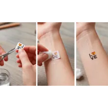 Tattoo calcomanías bandera España. La Tienda de España