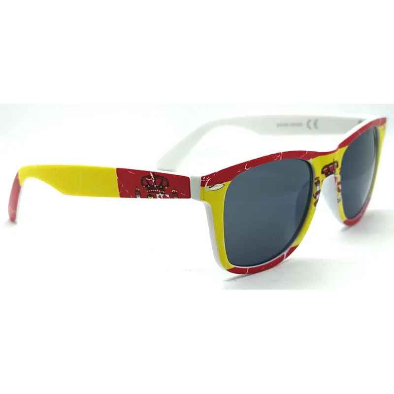 Gafas bandera España cristal negro. La Tienda de España