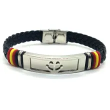 Pulsera bandera España ancla. La Tienda de España