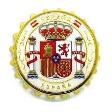 Imán abrebotellas Escudo España. La Tienda de España