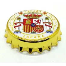 Imán abrebotellas Escudo España. La Tienda de España
