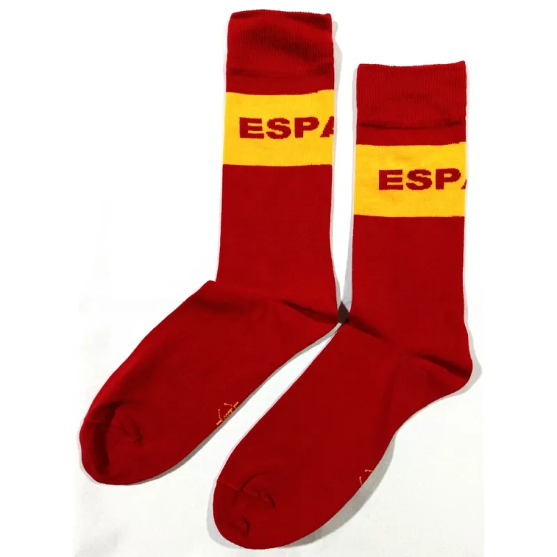 Calcetines bandera España. La Tienda de España