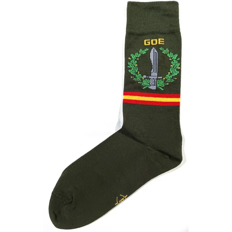 Calcetines G.O.E. verde. La Tienda de España