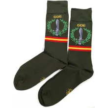 Calcetines G.O.E. verde. La Tienda de España