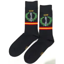 Calcetines G.O.E. negro. La Tienda de España