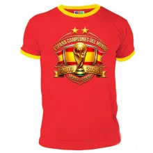 Camiseta España Campeones del Mundo 2026 Roja. La Tienda de España