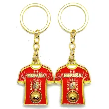 Llavero Camiseta España 2 estrellas. La Tienda de España