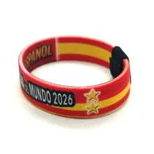 Pulsera España Campeones del Mundo 2026 reversible Orgullo Español. La Tienda de España