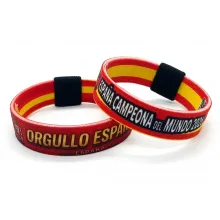 Pulsera España Campeones del Mundo 2026 reversible Orgullo Español. La Tienda de España