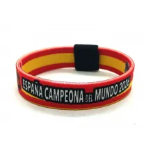 Pulsera España Campeones del Mundo 2026 reversible Orgullo Español. La Tienda de España