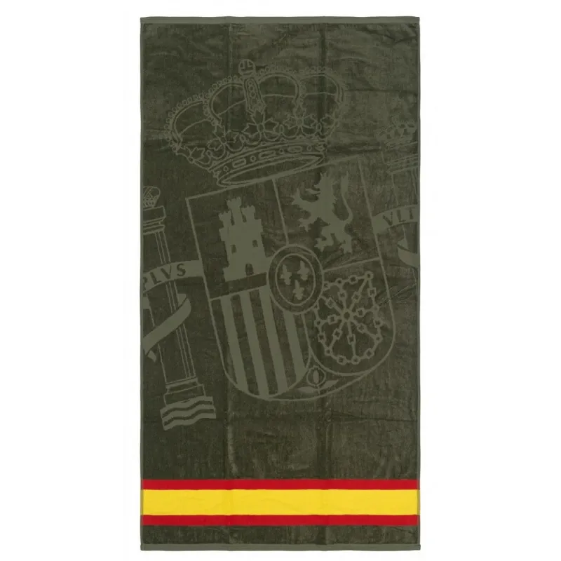 Toalla bandera y escudo de España. La Tienda de España