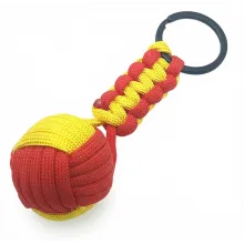 Llavero bola paracord bandera España. La Tienda de España