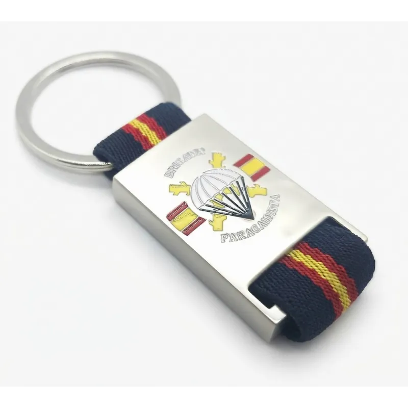 Llavero BRIPAC bandera España azul. La Tienda de España