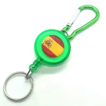 Llavero extensible bandera España. La Tienda de España