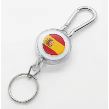 Llavero extensible bandera España. La Tienda de España