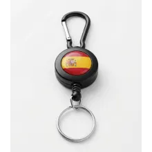 Llavero extensible bandera España. La Tienda de España