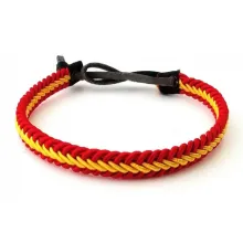 Tubo 24 pulseras bandera España. La Tienda de España