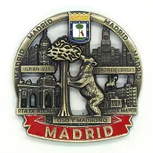 Imán Monumentos Madrid. Modelo 210. La Tienda de España