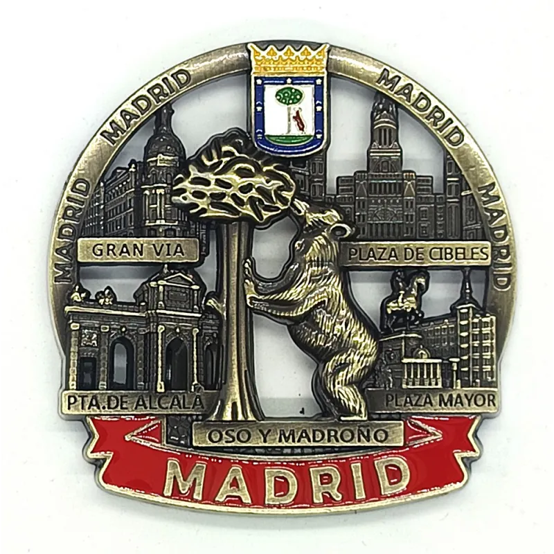 Imán Monumentos Madrid. Modelo 210. La Tienda de España