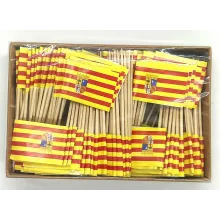 200 Palillos bandera Aragón. La Tienda de España