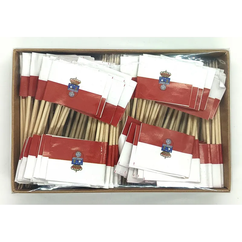 200 Palillos bandera Cantabria. La Tienda de España